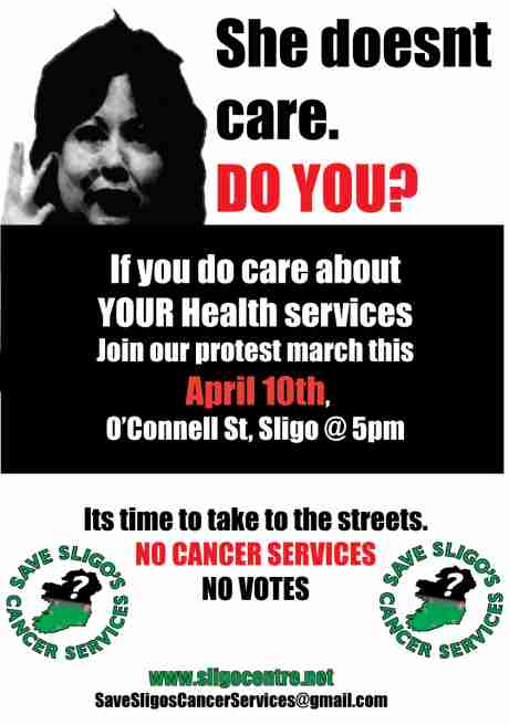 Click on image to see full-sized version Poster for Fridays protest