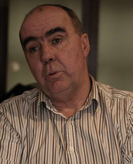 Pat O'Donnell at a recent ShelltoSea information briefing  Michael Galllagher 2009 