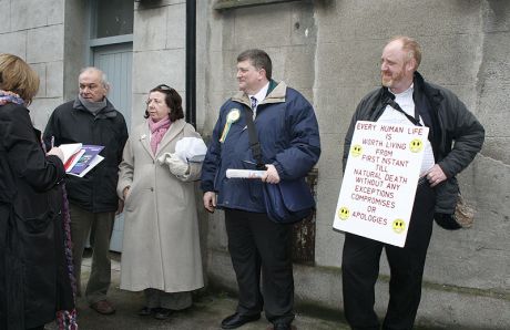 Click on image to see full-sized version Christian Solidarity Party. Pic: William Hederman