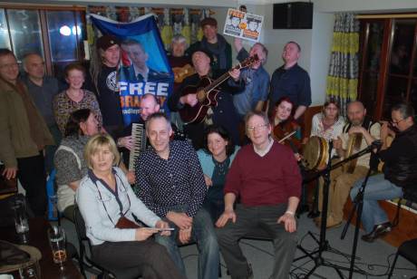 Group photo at the Shamrock