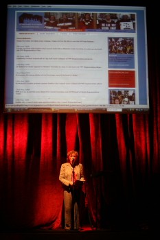 With the website