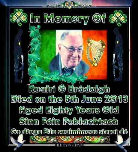 My tribute to  Ruair  Brdaigh.