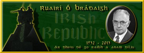 Ruair  Bradigh : 2nd October 1932 - 5th June 2013. RIP.