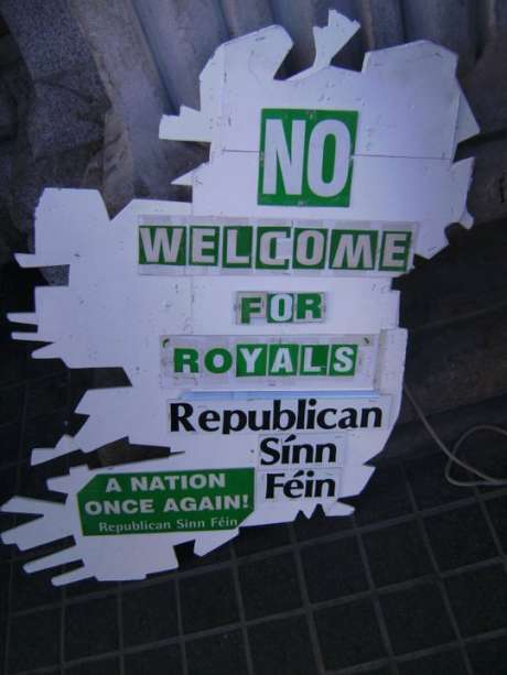 Commander-in-Chief of the British Army not welcome !