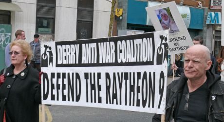 Eamonn McCann, noted anti-war/civil rights activist and campaigning journalist - don't know the names of the others?
