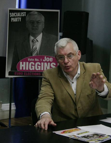 Click on image to see full-sized version On June 5th - Vote Joe Higgins