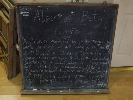 In memory of Bety - please read