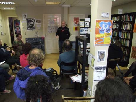 Joe Moore of CARN talking on Racism today in Ireland