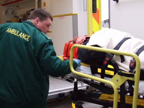 Click on image to see full-sized version Niall Harnett being removed Belmullet courthouse