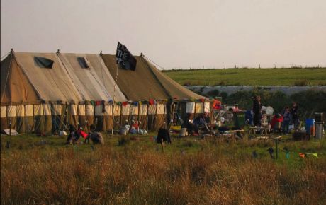 New camp is set up & ready for you