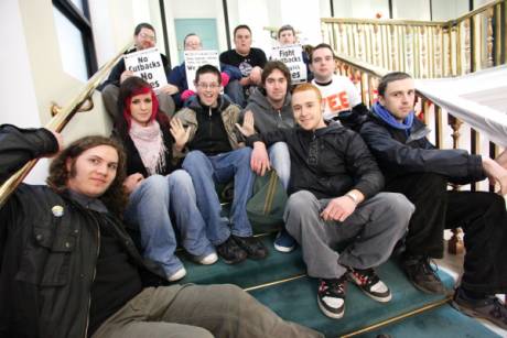 Click on image to see full-sized version FEE UCD and FEE NUIM members occupation at the Dept. of Finance, earlier this year.