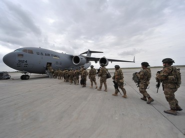 Click on image to see full-sized version US Forces in Jordan.