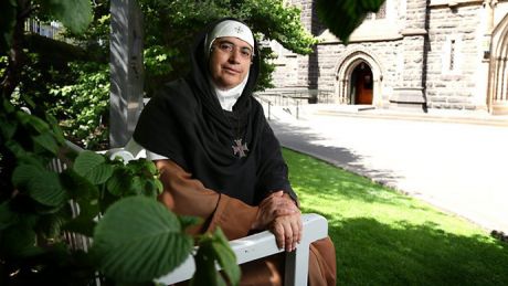 Click on image to see full-sized version Mother Agnes Mariam el-Salib